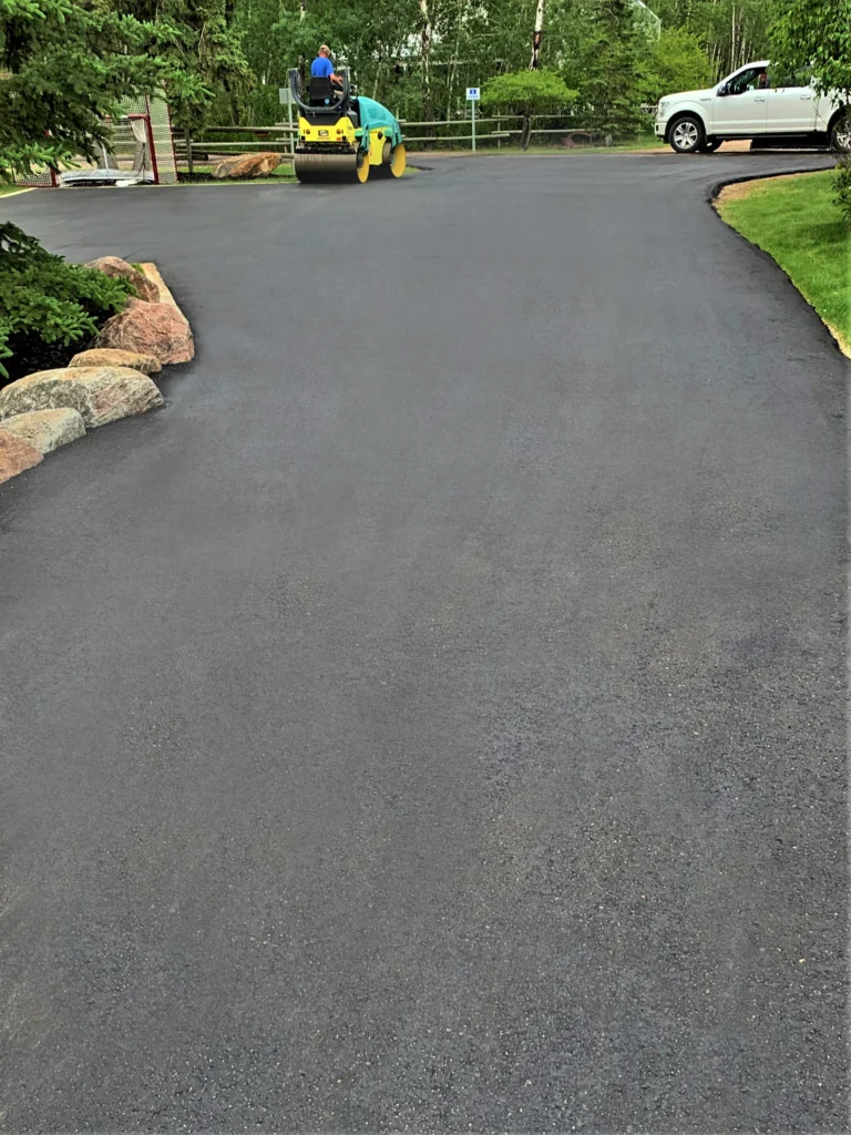 Curved Driveway Paving